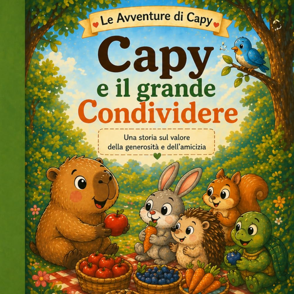 Capy e il grande condividere (Le avventure di Capy)