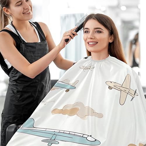 Miniatura 7 de Capas de champú con globos de aire, cortes de pelo con babero, corte de pelo de capa para mujeres