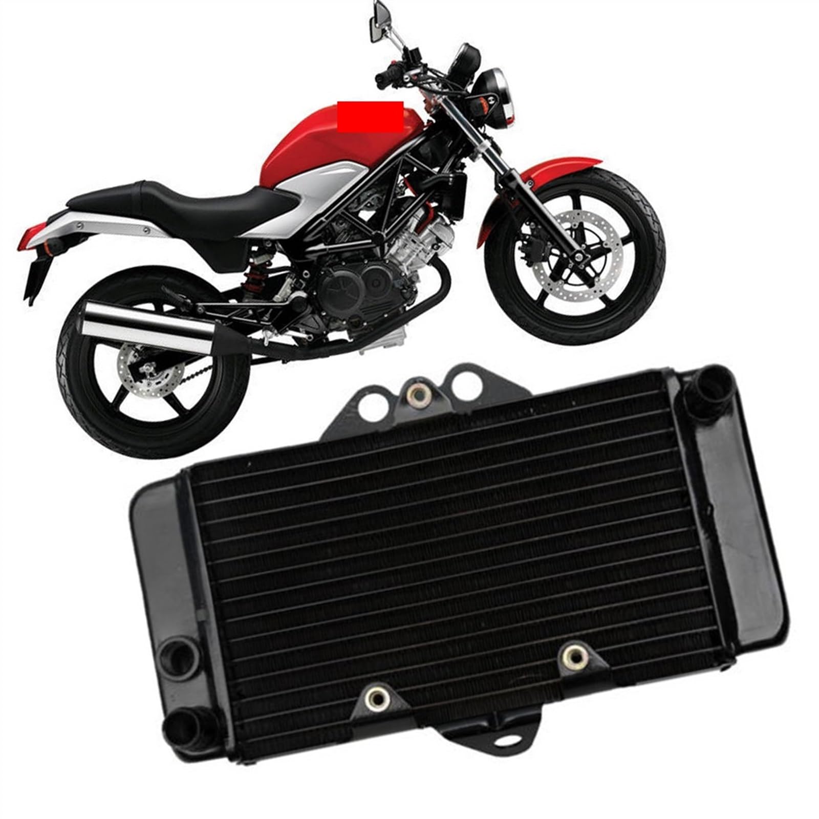 VTR250 ホンダ VTR 0 社外品 クーラー アルミ製 バイク ラジエーター 