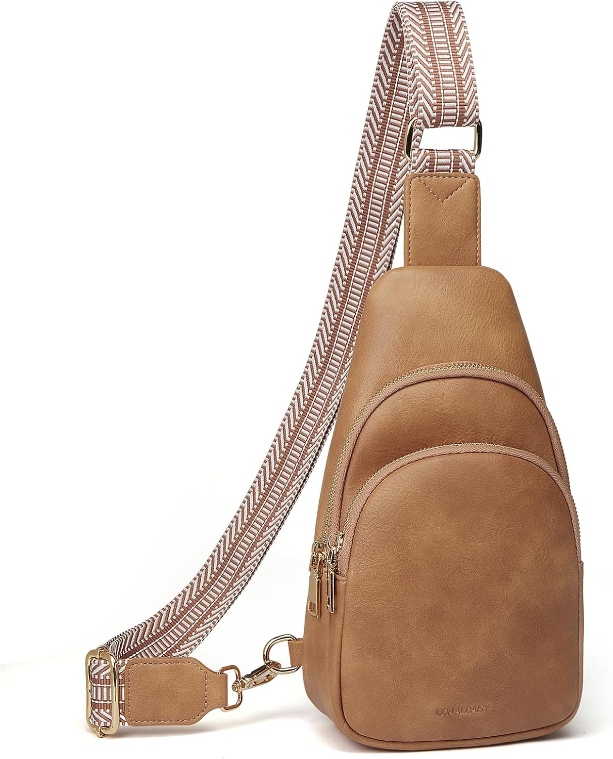 Crossbody Bags for Women Sling Bag Fanny Packs for Women Crossbody purses Belt Bag for Women cross body bag purse Gifts 3-light Brown