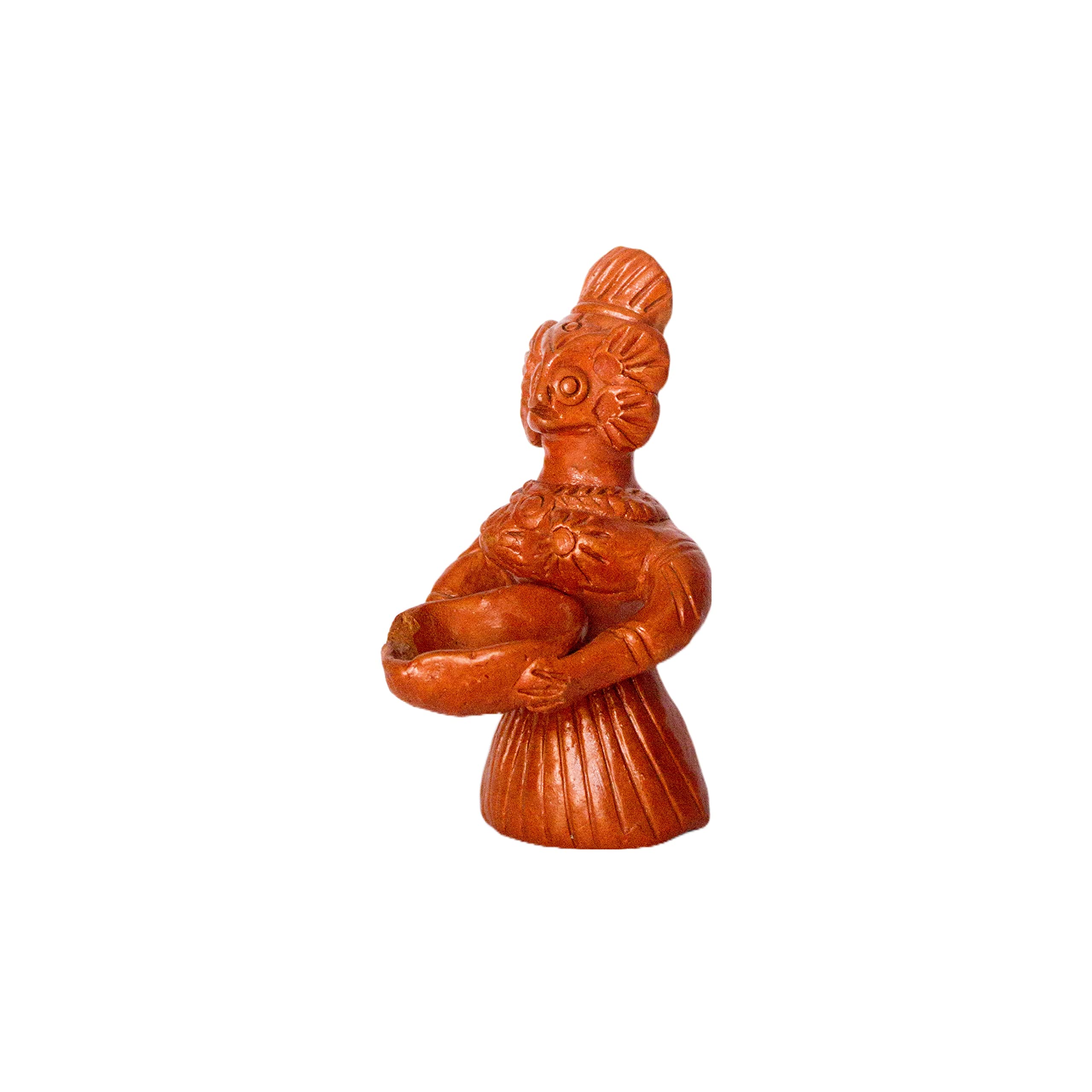 Buy Assam Asharikandi Terracotta Diya Idol for Home Decor and