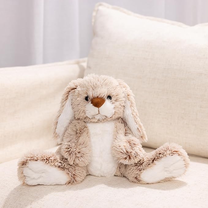 Melissa & Doug Burrow Bunny Peluche de Conejo 22.86 cm miniatura 9
