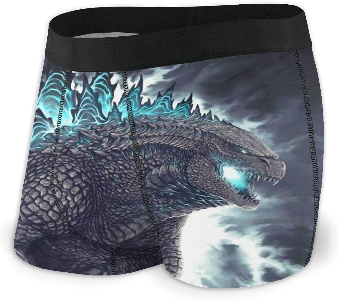 Godzilla Men's Boxer Briefs Adult Underwear Stylish Cotton Underwear