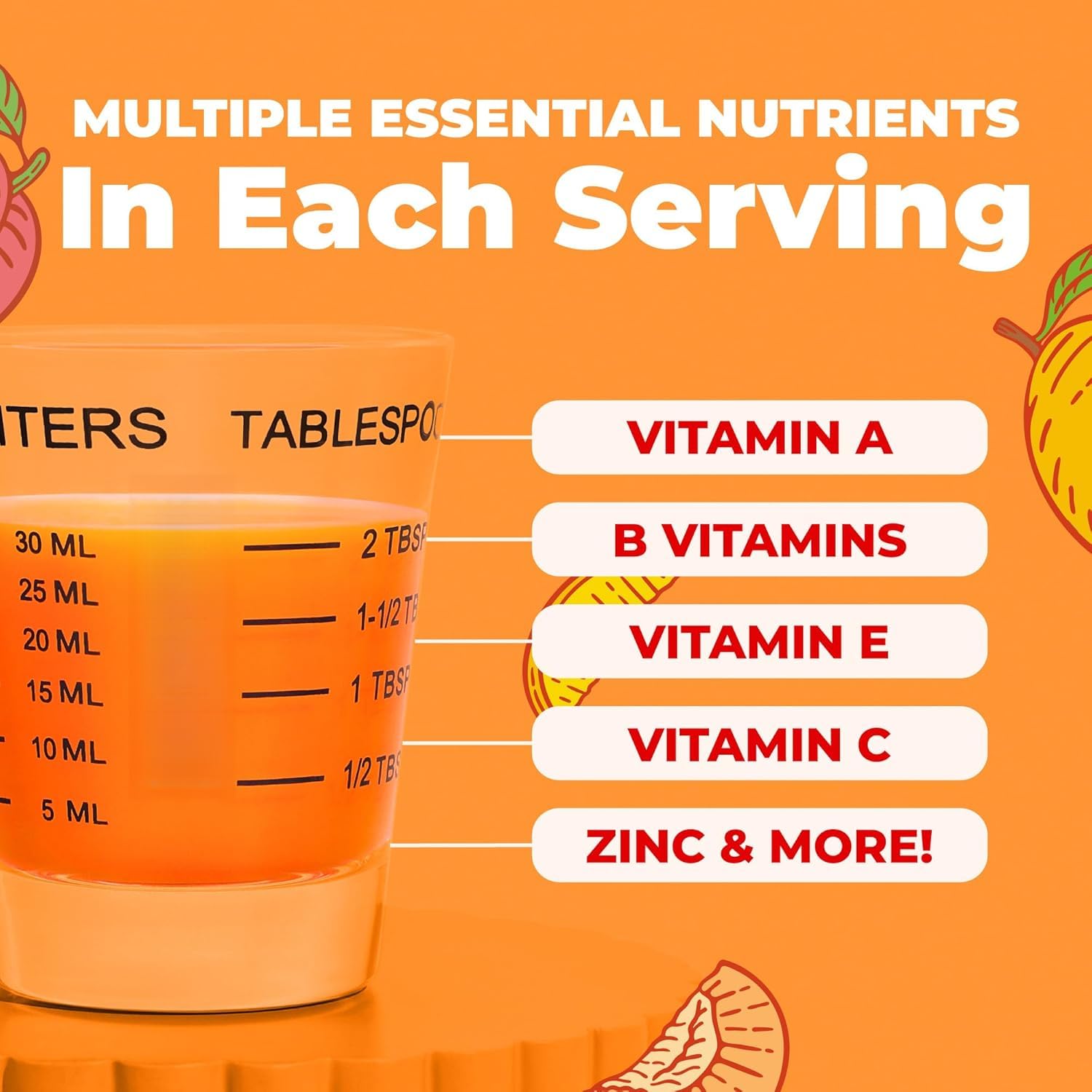 Multivitaminico liquido per crescita dei capelli e l'elasticità della pelle | Può aggiungere capelli più spessi per donne e uomini