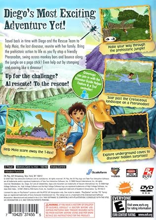 Go, Diego, Go!: Great Dinosaur Rescue - PlayStation 2