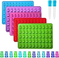 Vista 17 de 2 moldes de chocolate – Molde de silicona para chupete de una sola pieza, tamaño bocado, moldes de chocolate para decoración de pasteles y cupcakes