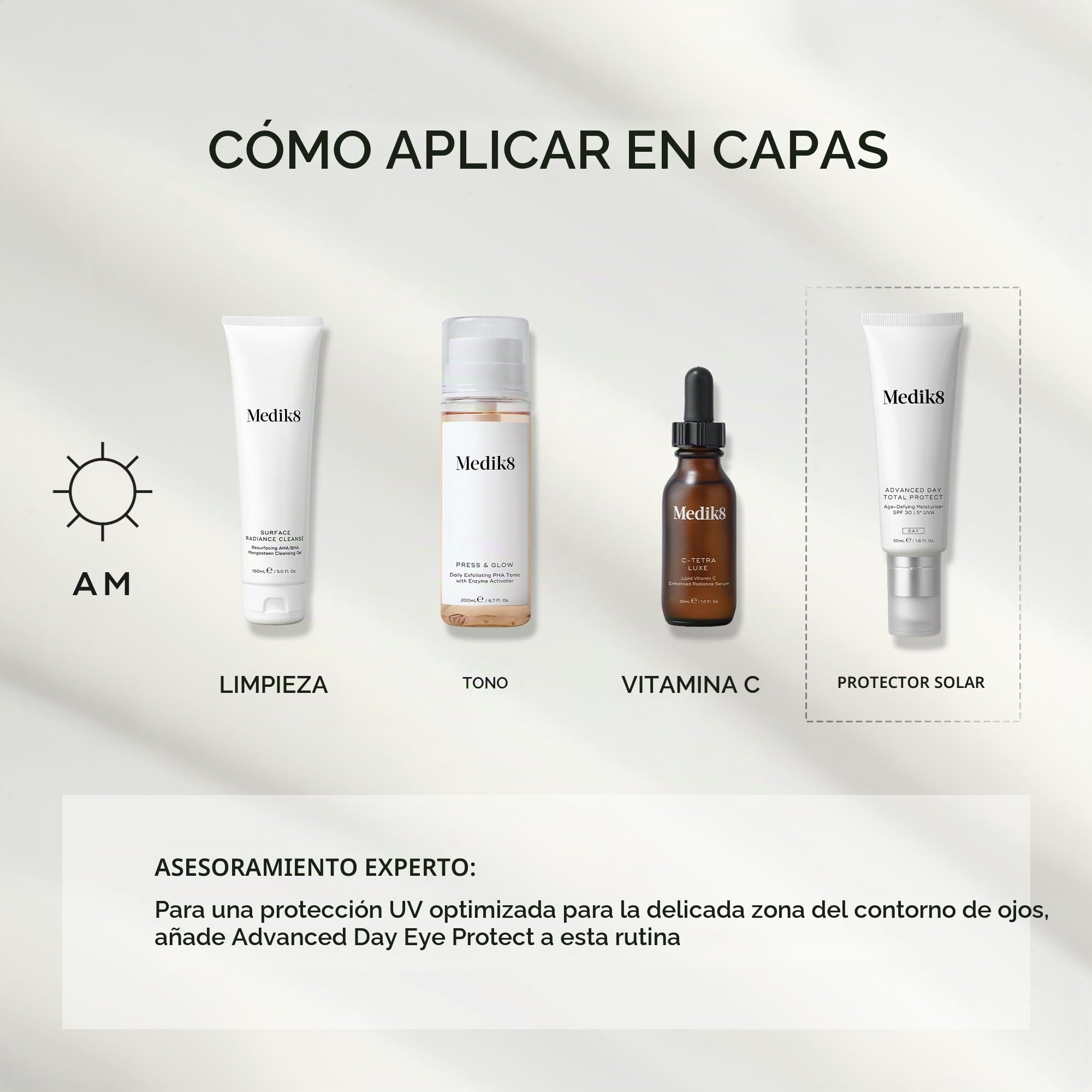 MEDIK8 ADVANCED DAY TOTAL PERFECT HIDRATANTE ANTIENVEJECIMIENTO SPF30 50ML 50ML