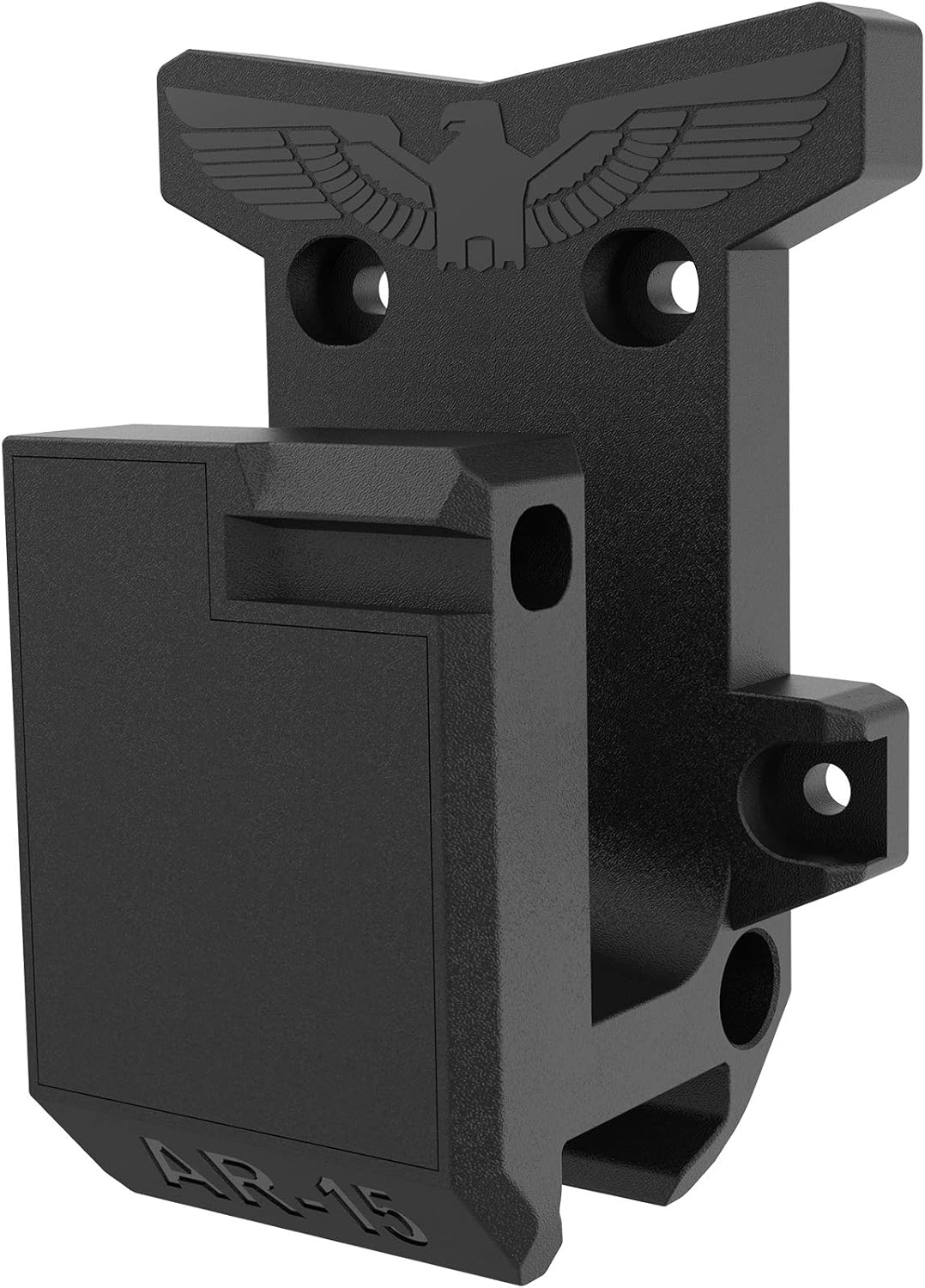 AR15 Wall Mount, Gun Rack with Absolutely Strong and Solid PA Material& Frosting Treatment Display Storage Organization System Unique Low Profile Design Withstand 300Lbs of Tension : Sports & Outdoors