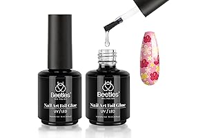 Beetles Nail Art Foil Transfer Gel Glue for Star Glues 15ML 2 Bottles