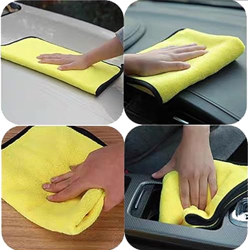 Miniatura 7 de 10 Pack Premium Microfiber Towels Coral velvet Washing and Detailing Towels for Car Detailing Household Cleaning Ultra-Soft Super Absorbent, Lint