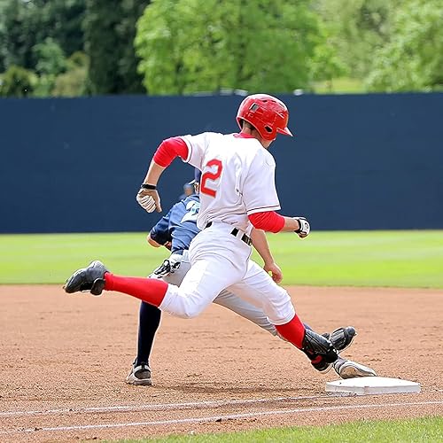 Miniatura 4 de Youper Combo de calcetines de béisbol y cinturón de élite juvenil (2 pares de calcetines y 1 cinturón)