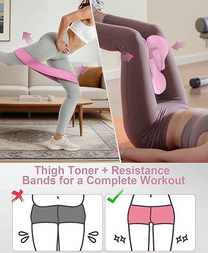 Miniatura 4 de Dispositivos de ejercicio de suelo pélvico de 15 a 70 libras, ajustable, para mujeres y hombres, equipo de ejercicio Kegel, ejercitador interno