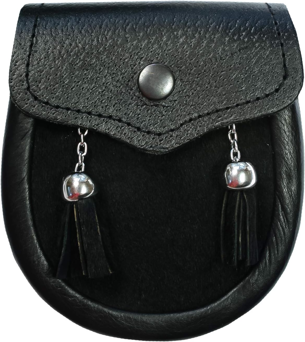 The Celtic Croft Kid Size Black Fur Sporran