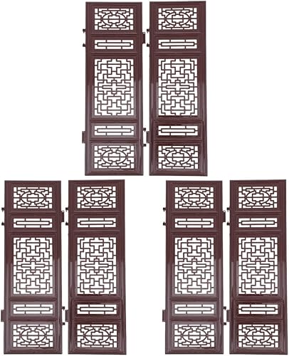 Miniatura 10 de 2 muebles en miniatura para casa de muñecas chinas, accesorios para casas de muñecas en miniatura, divisores de pantalla chinos, divisores de