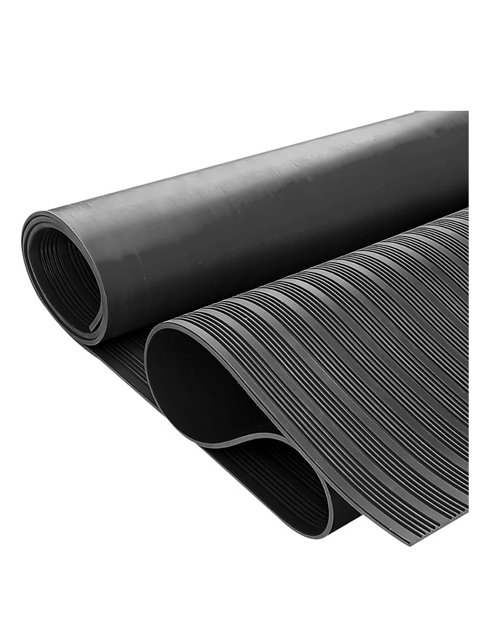 Tapis isolant haute tension de 0,5 cm d'épaisseur pour armoires de distribution