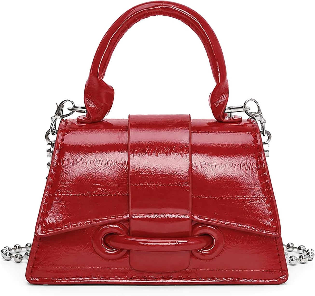 Mini Crossbody Handbag Small Cute Purse Tiny Clutch Trendy Bag Top Handle Shoulder Bag for Prom Wedding