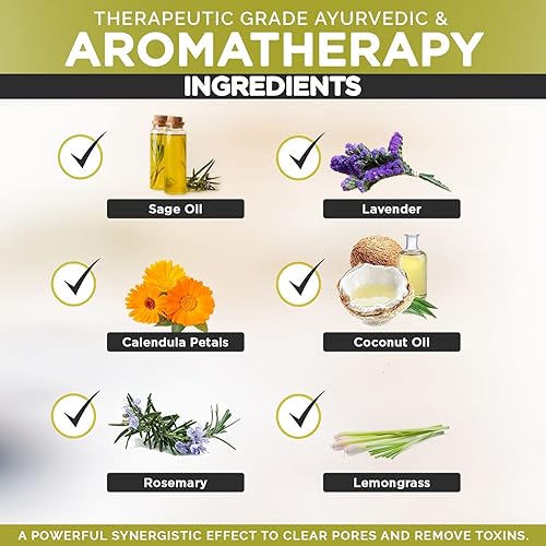 Miniatura 3 de iHeart Fresh Soap Sage and Wild Herb - Espuma hidratante cremosa rica de larga duración - Jabón de lavado facial y corporal para hombres y mujeres -