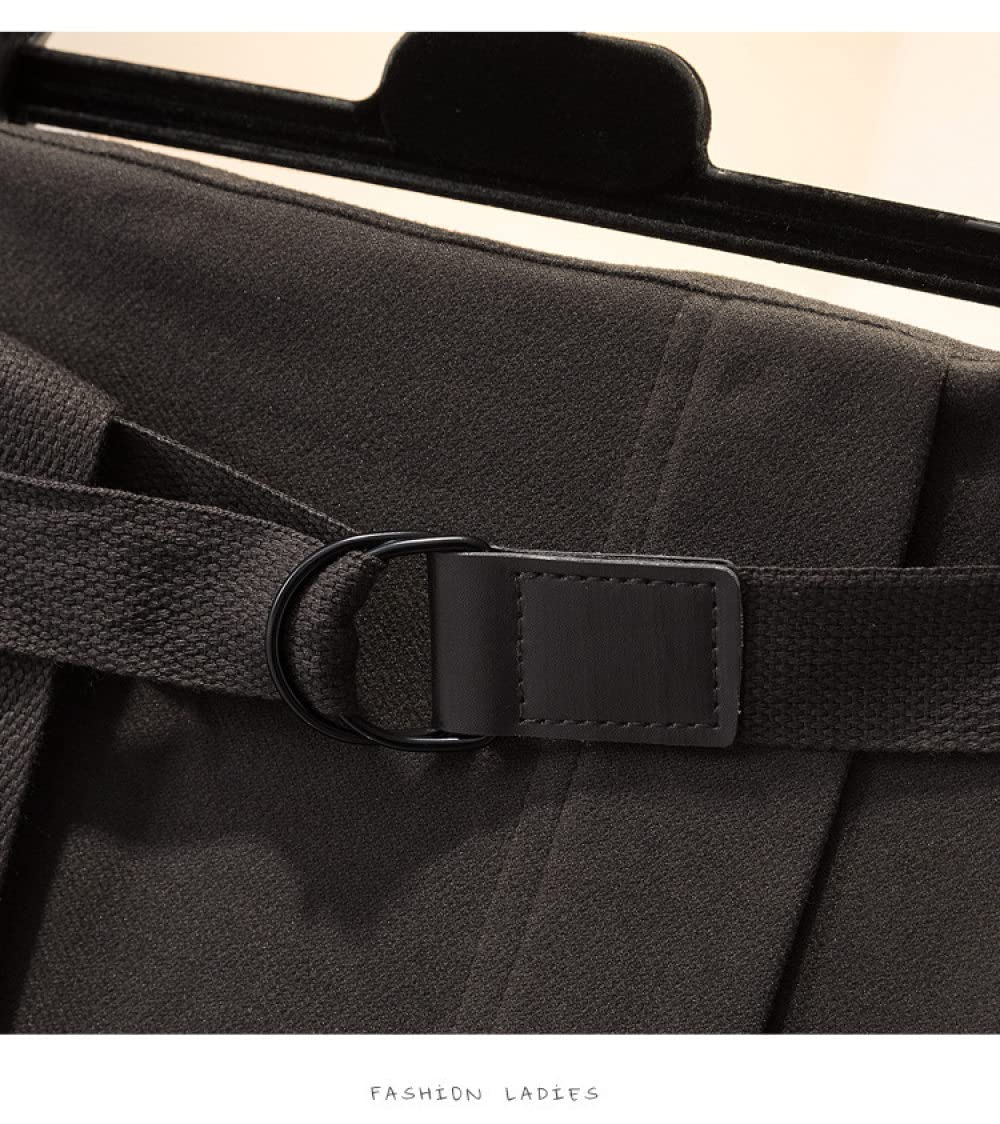 Gonne Lunghe Invernali, Orlo Irregolare Marrone Elasticizzato Con Cintura Gonna A Vita Alta A Pendolo Grande Gonne Invernali Taglie Forti Gonna Arricciata A Trapezio Midi Gonne A Pieghe Per Le Donne