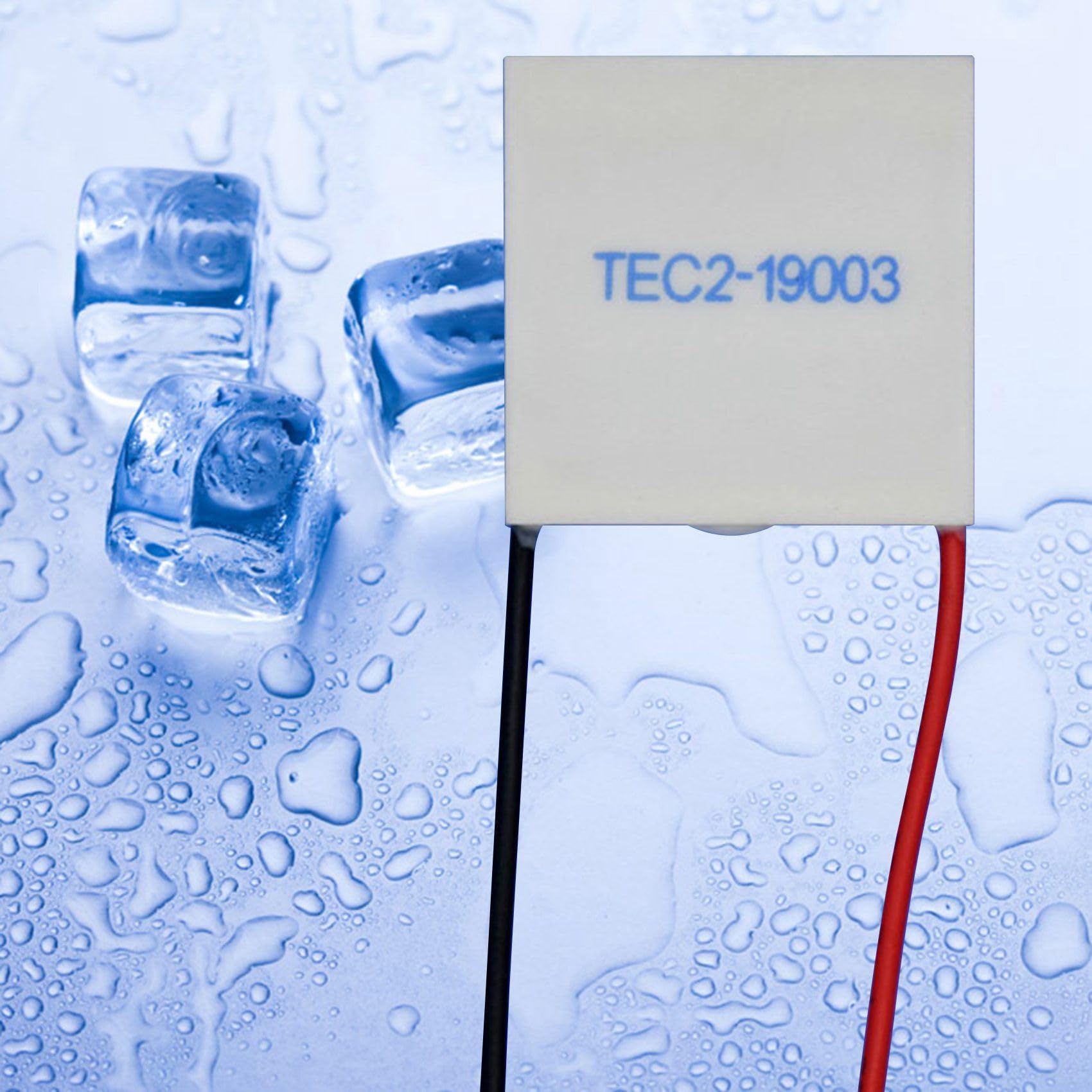 6X TEC2-19003 Peltier termoelektryczny chłodnica 30 x 30 mm, 19003, podwójne elementy, elektroniczne urządzenie chłodzące