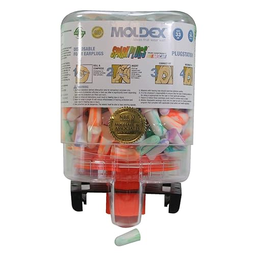 Moldex 6644 PlugStation - Dispensador de tapones para los oídos con 250 pares