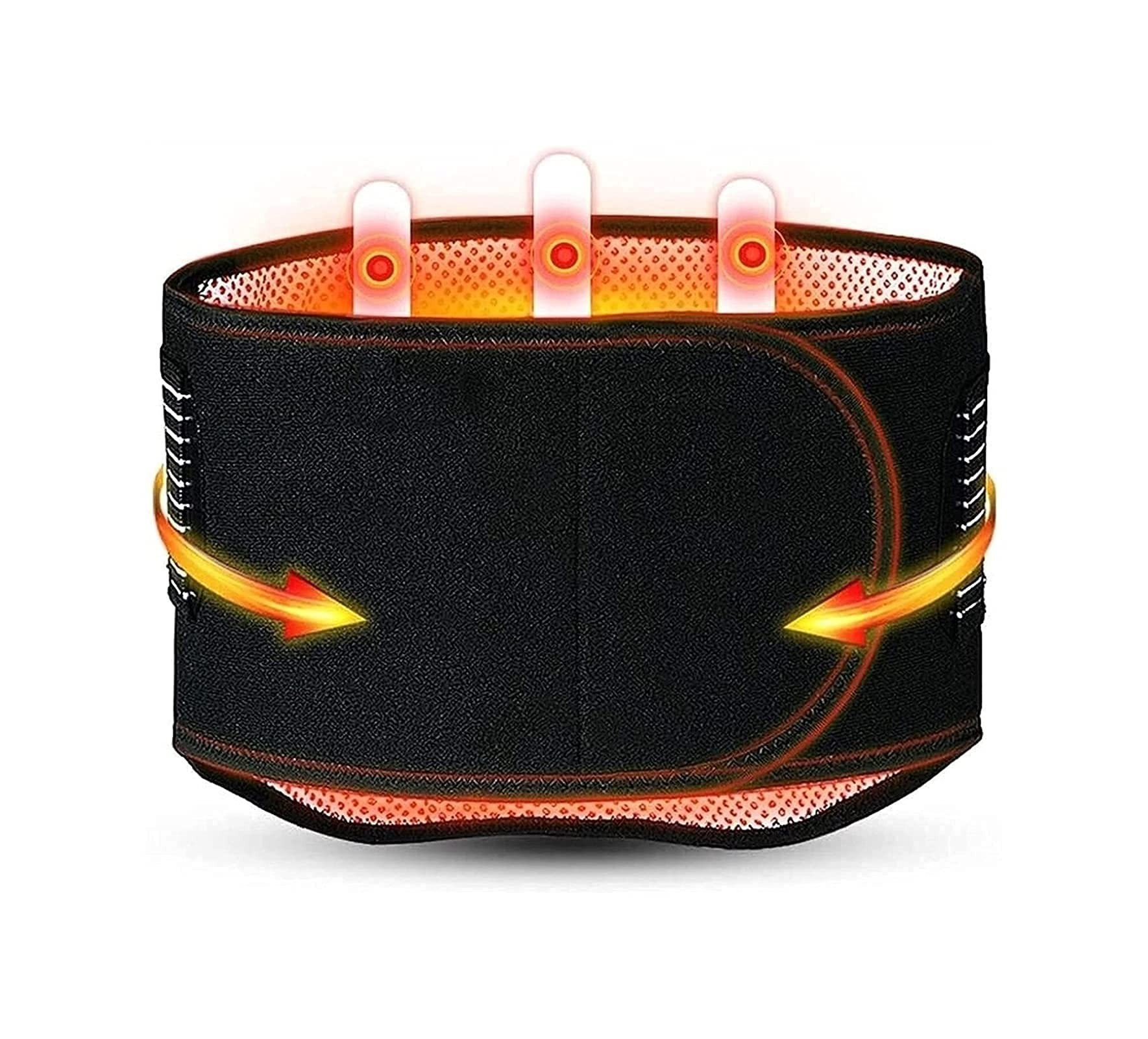 Fuerte Soporte Lumbar para Espalda Baja, Alivio del Dolor, espasmos de Espalda, ciática, Hombres y Mujeres, Levantamiento de Pesas, Cintura, cinturón de Gimnasio para Deportes ()