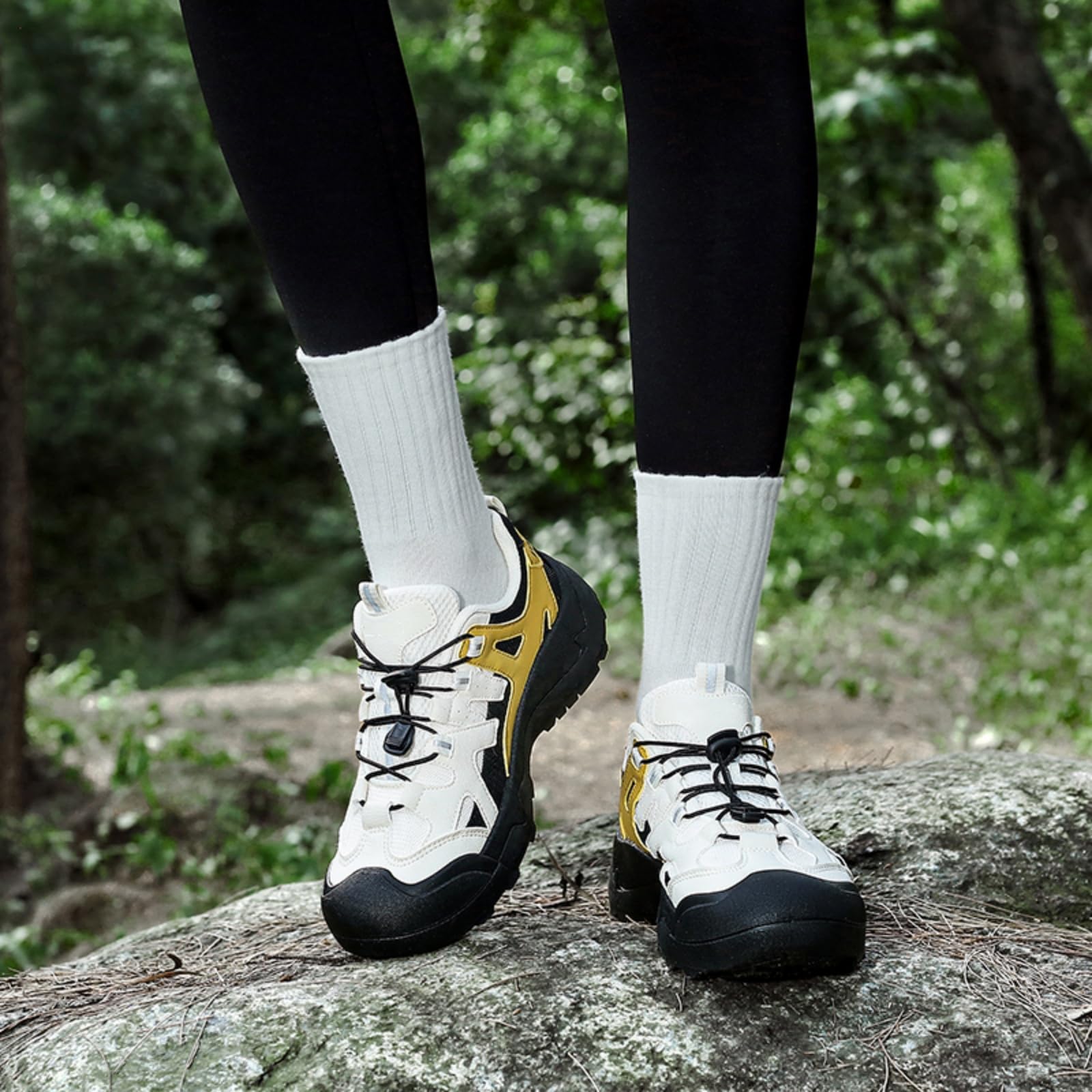 Męskie buty trekkingowe platformie oddychające chodzenia szlaku