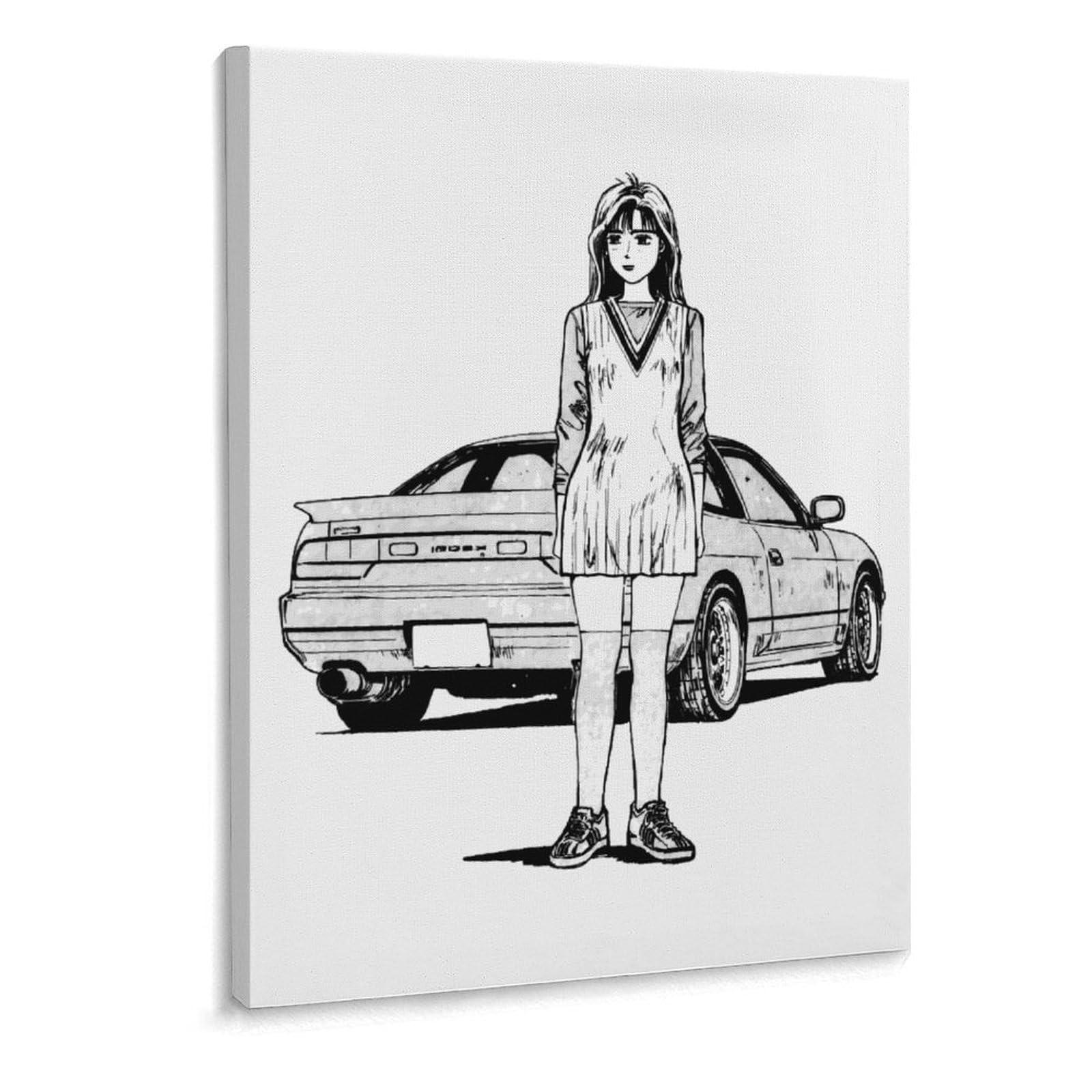 Amazon.co.jp: アートパネル 頭文字d イニシャル D 装飾画 30x40cm