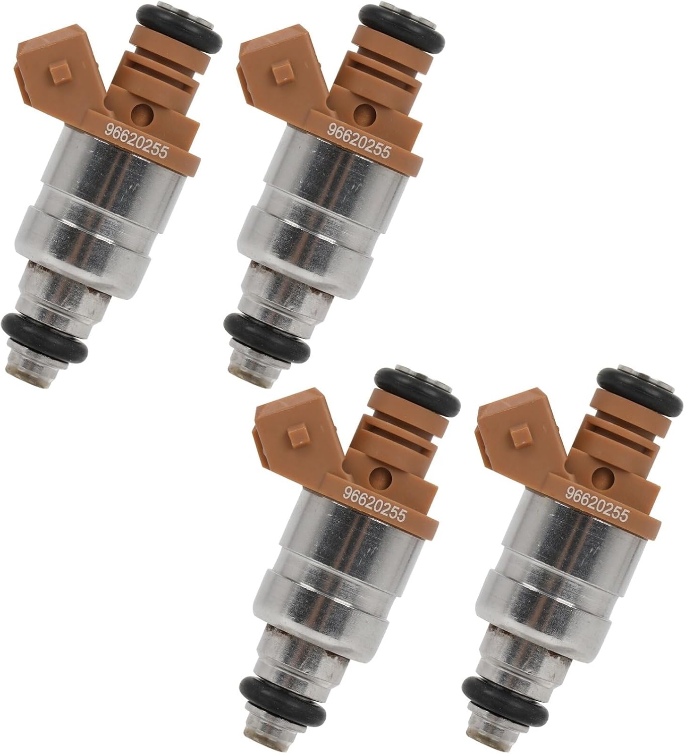 4Pcs 4 Holes Fuel Injector Replace FJ1314,96620255 SCITOO Fuel Injectors Suitable with 2011-2015 for Chevrolet for Matiz,2004-2010 for Pontiac for Matiz Automotive engine