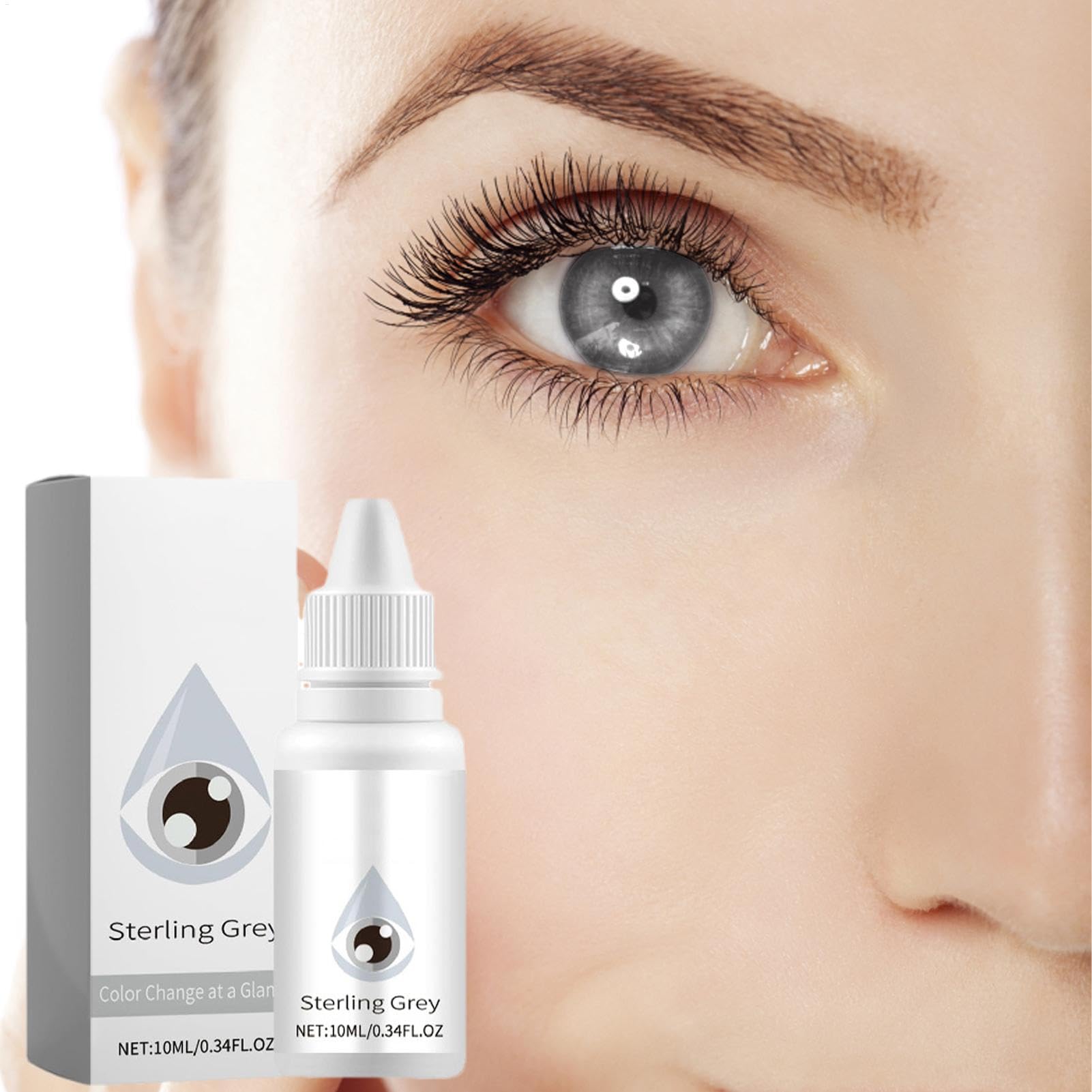 Fancy Drops Changeur De Couleur Des Yeux, Gouttes Fantaisie Changeur De Couleur Des Yeux, Gouttes Oculaires Sûres De 10 Ml Pour Changer La Couleur Des Yeux, Éclaircir La Couleur De Vos Yeux