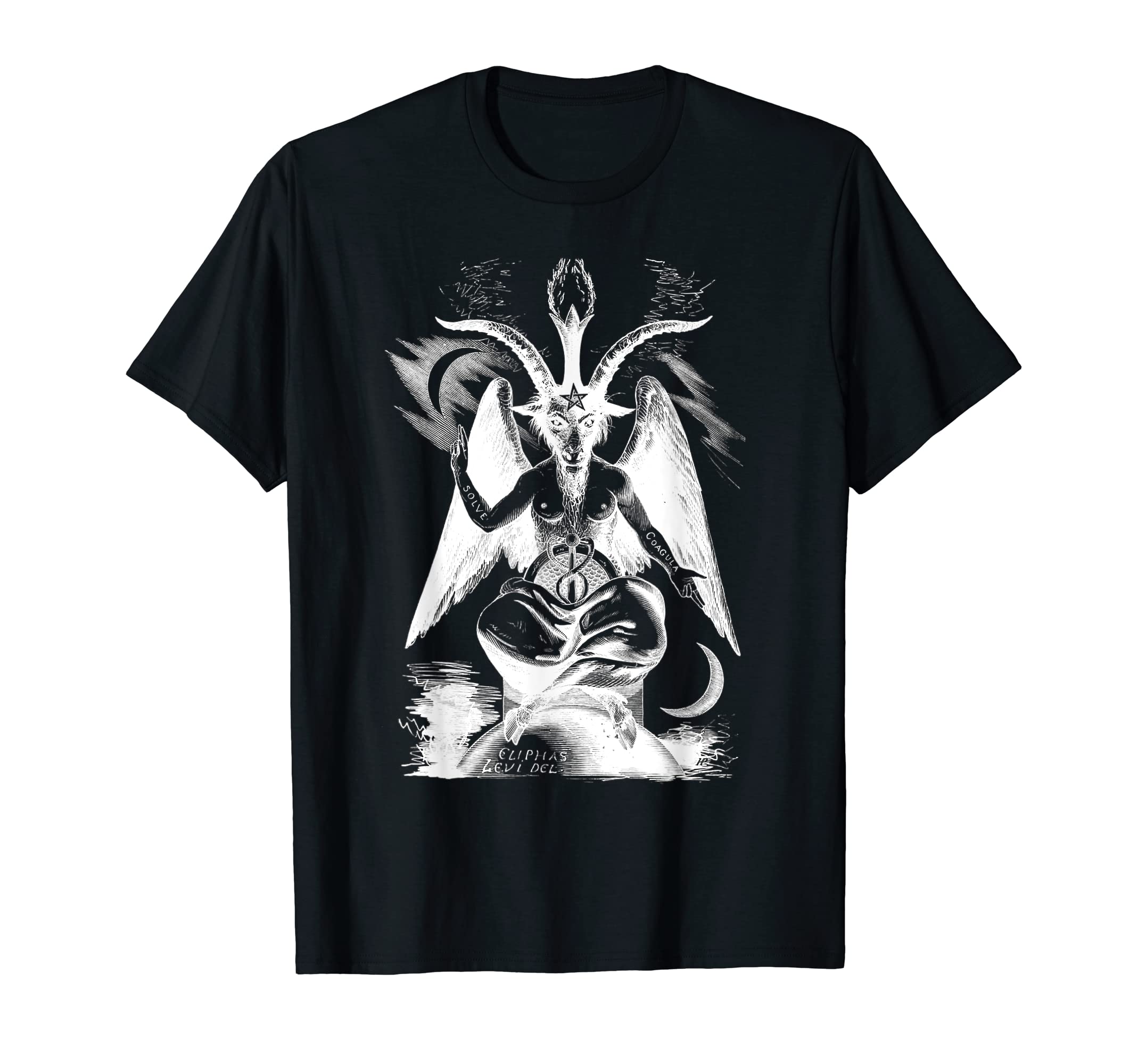 Satanic Baphomet, Sabbatic Goat, Goat of Mendes Occult Shirt T-Shirt