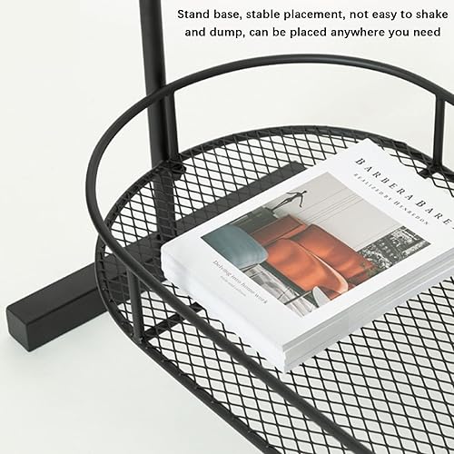 Miniatura 5 de Perchero para ropa, soportes de exhibición de ropa de tubería industrial, muebles portátiles para dormitorio, entrada y oficina, estante de