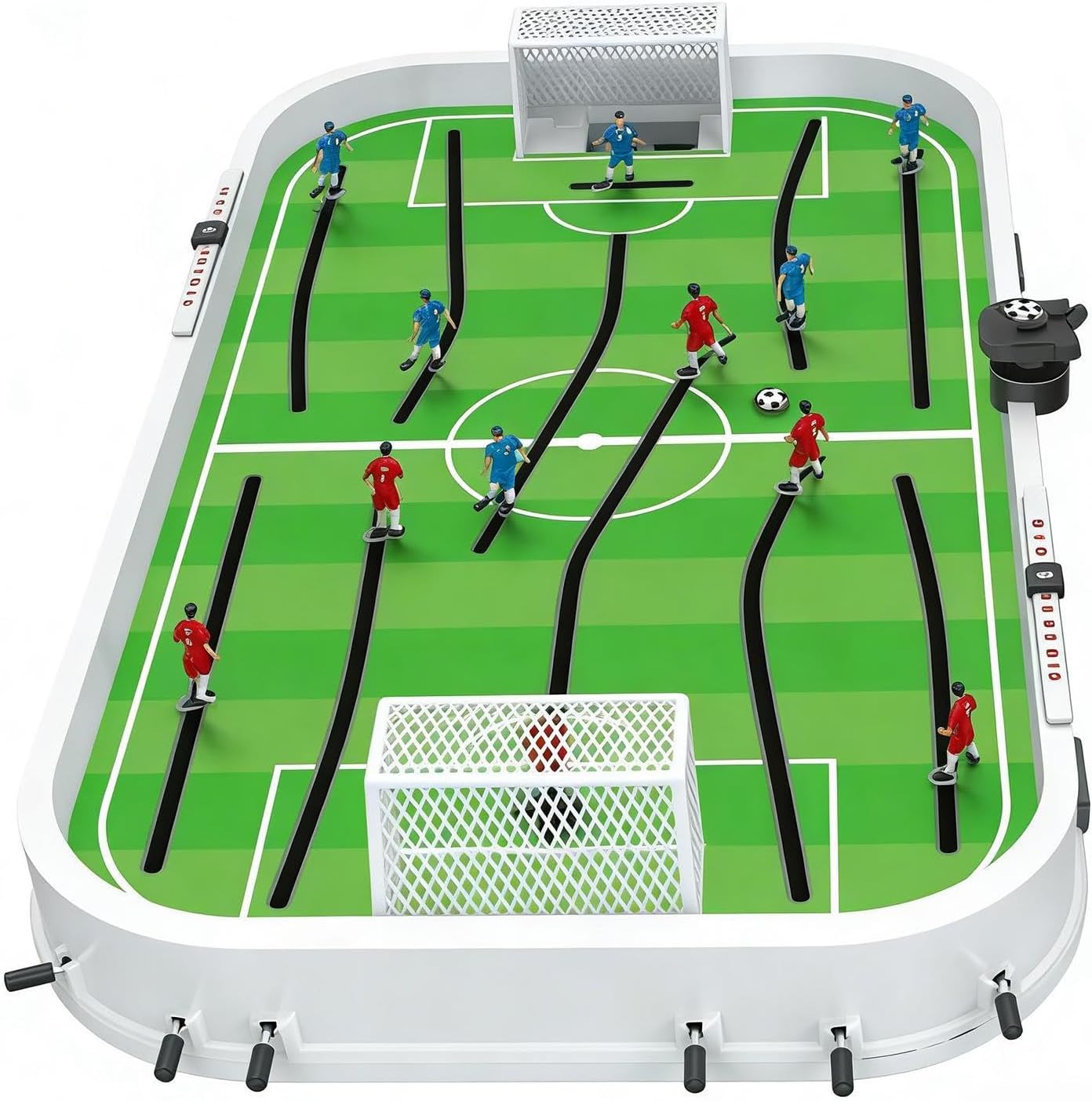 Soccer Games Kids, Interactive Multi-Player, Football Board Game, Fun Engaging Design for Children Adults Family Travel Indoor Home Party Playroom Group Activity Entertainment Toy