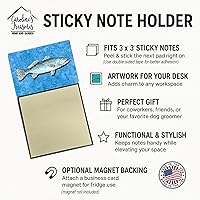 Vista 3 de Fish - Soporte adhesivo para notas de trucha