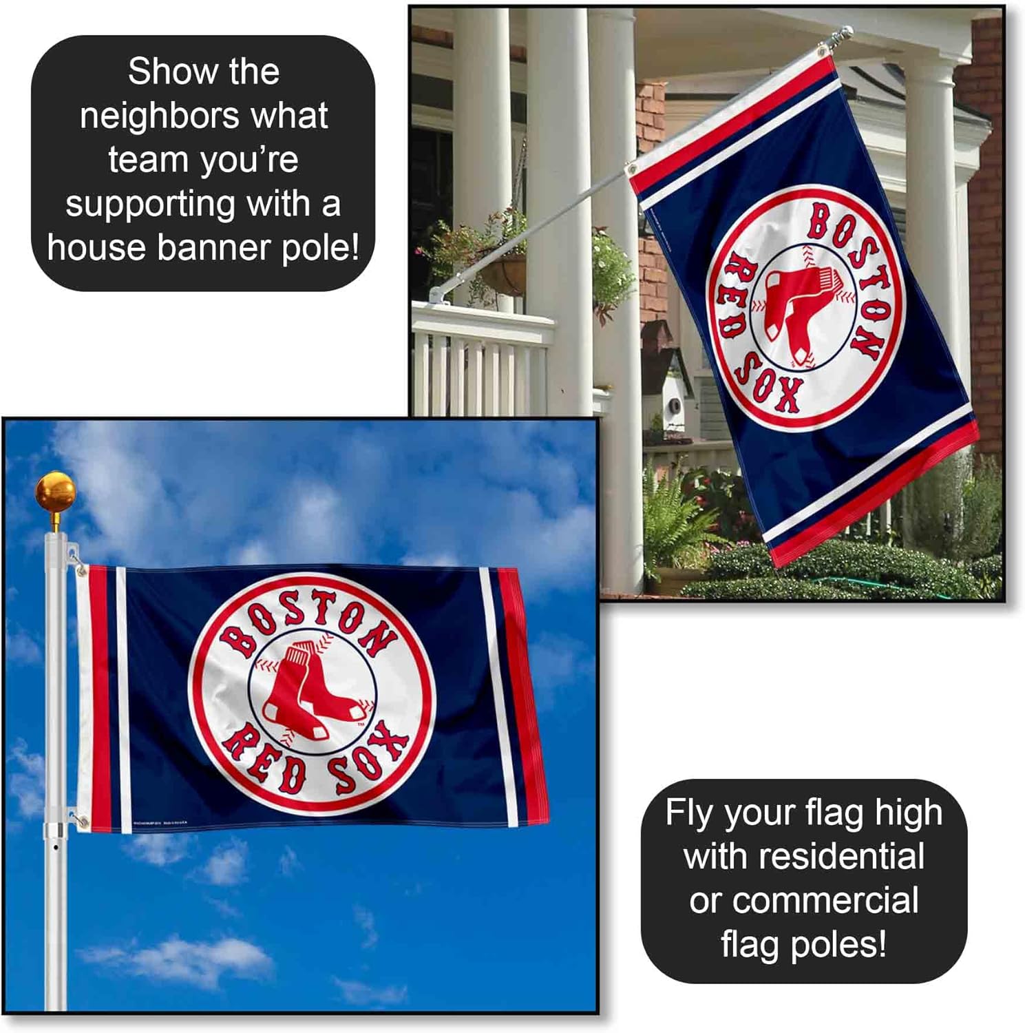 Boston Baseball Banner - Image 3