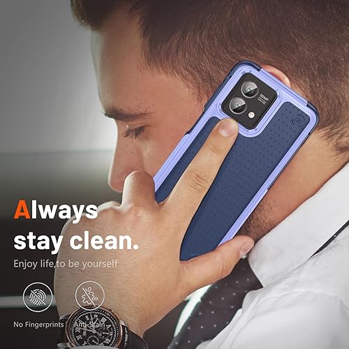 Miniatura 7 de Jeylly Funda para Moto G Stylus 5G 2023, funda para Moto G Stylus 5G con protector de pantalla, protección contra caídas de grado militar,