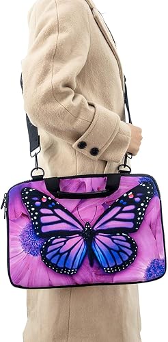 Miniatura 7 de icolor Canvas Laptop Carrying Shoulder Sleeve Carrying Case Protective Bag Briefcase for 11.6 12 12.9 13 13.3 Inches Laptop Ultrabook Netbook