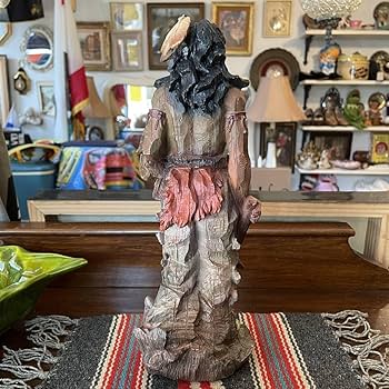 Amazon.co.jp: 70's〜ネイティブアメリカン インディアン置物オブジェ Amazon.co.jp: 70's〜ネイティブアメリカン インディアン置物オブジェ