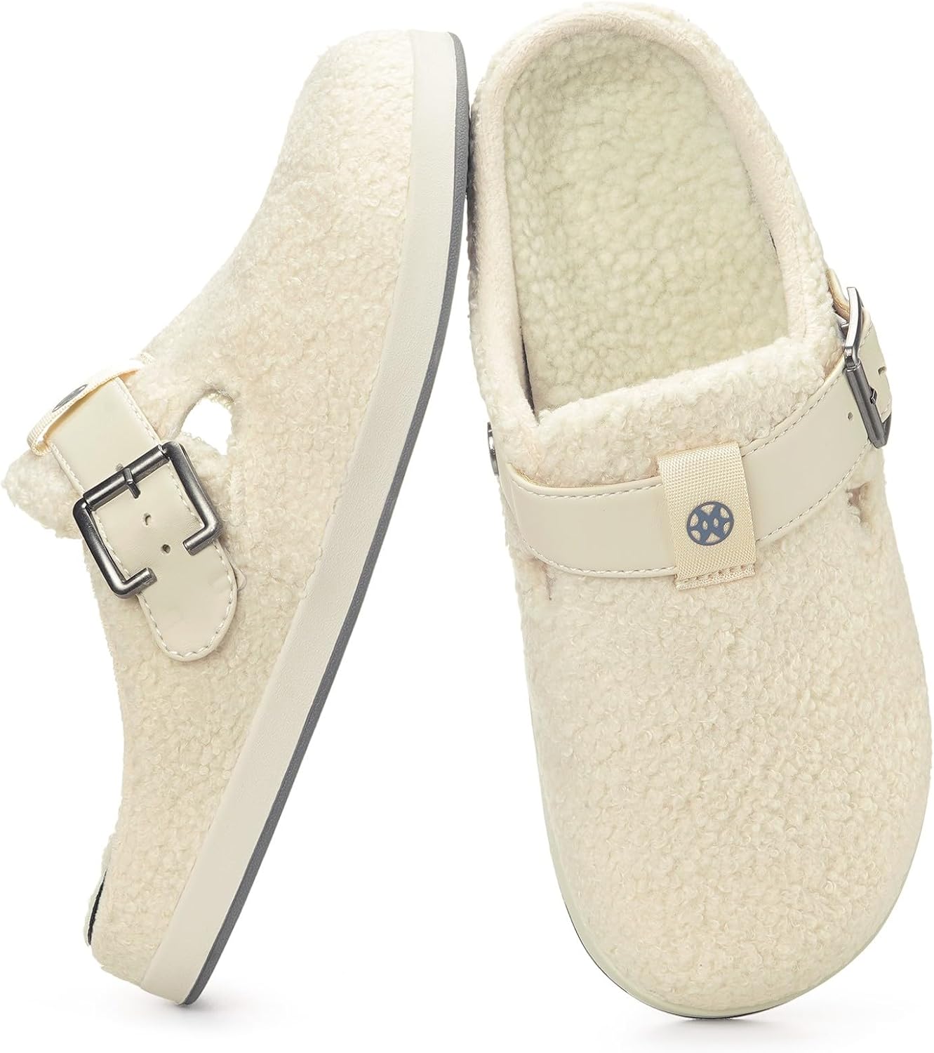 Hsyooes Women's Men's Fuzzy Slippers Orthotic Arch Jamaica Ubuy