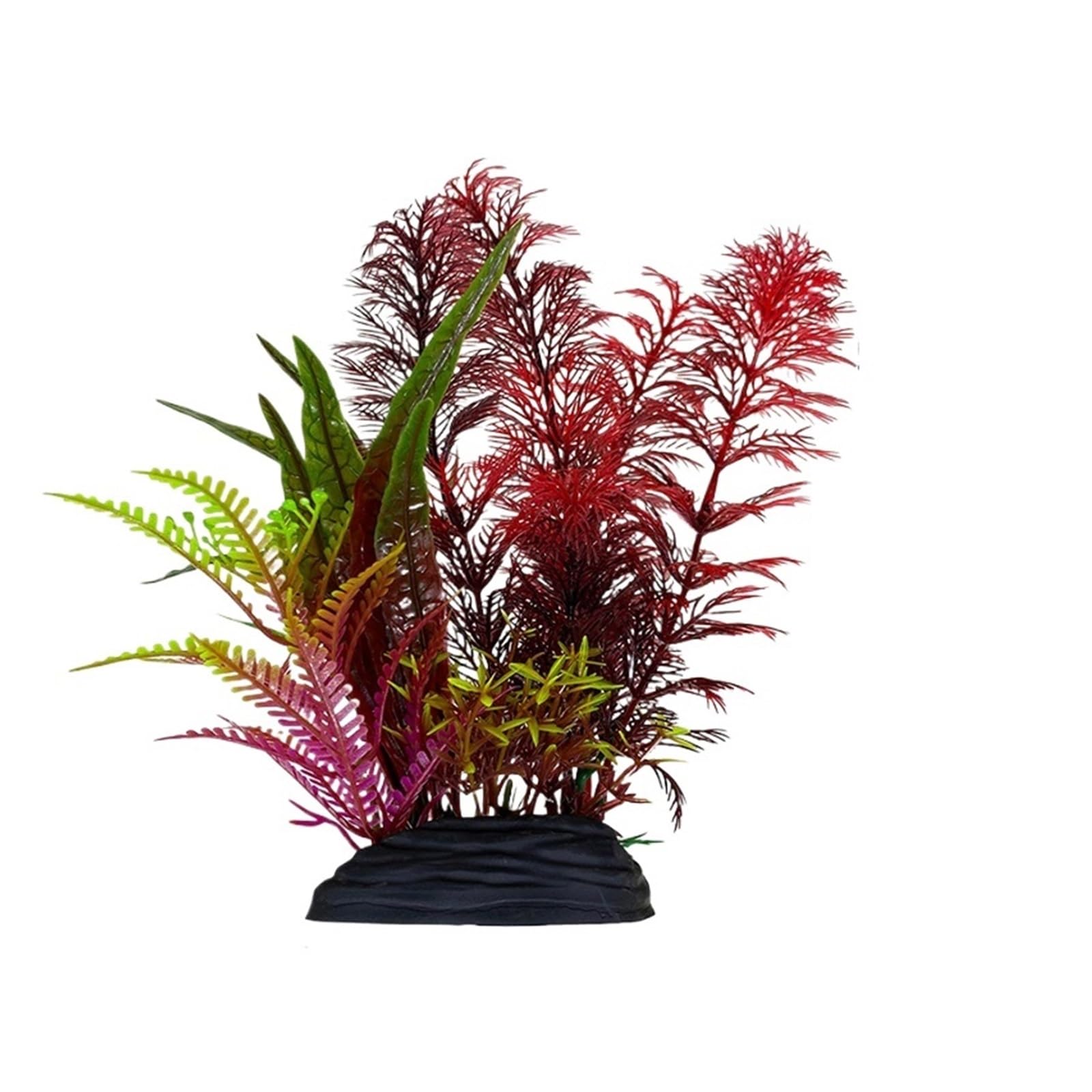 UULIMAXONT Simulated aquarium plants, Artificial Aquatic Aquarium s ABS Decoration Multicolor