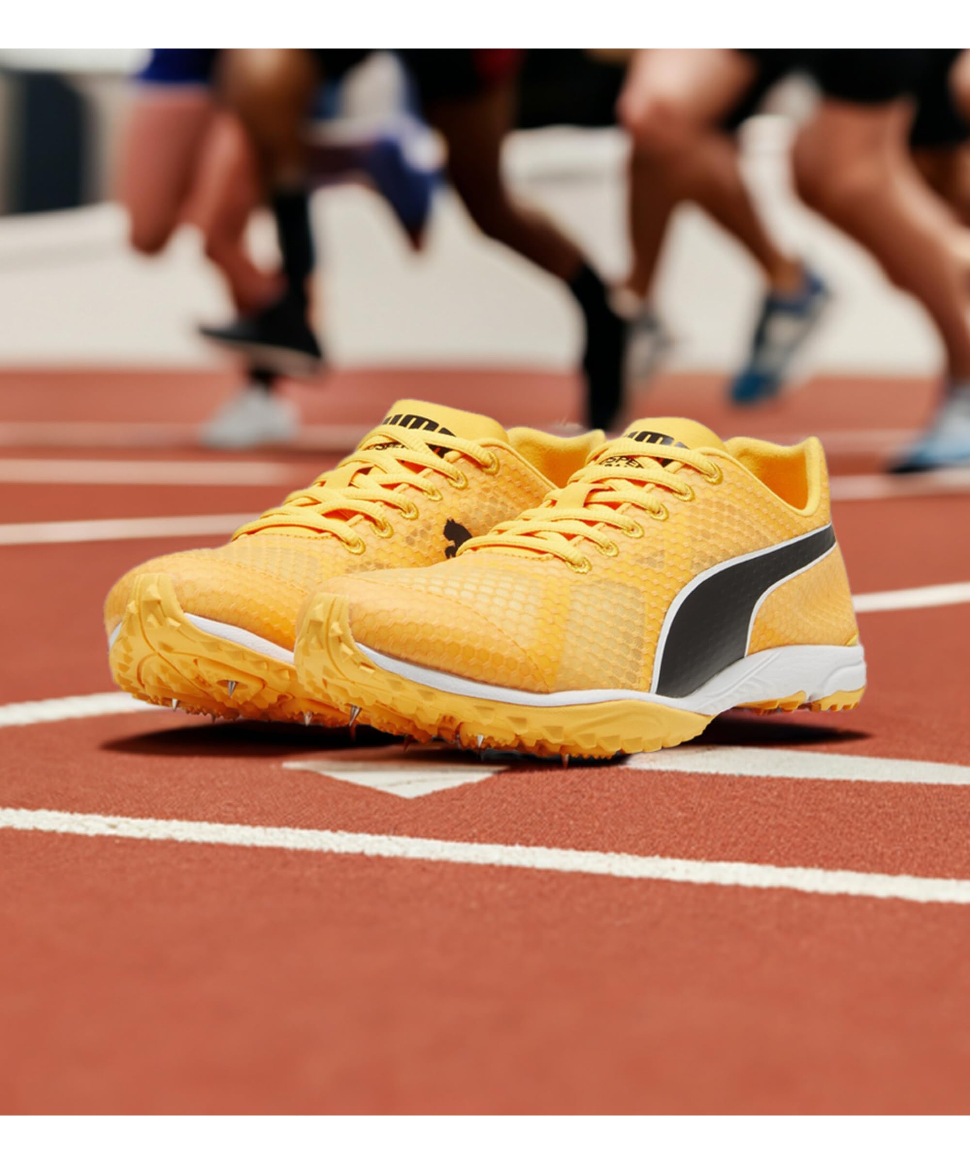 PUMA Evospeed Haraka 8 Unisex Track and Field Shoe Mixte