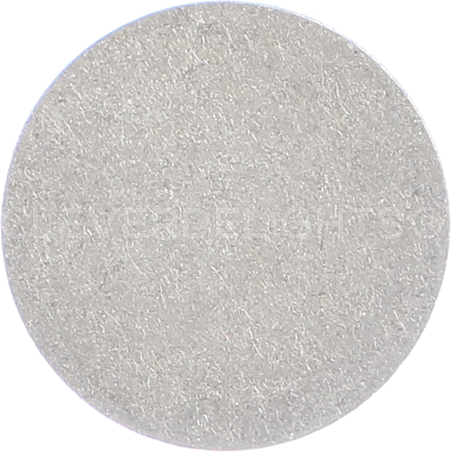 CleverDelights 1.5" Round Stamping Blanks - 50 Pack - 14GA (.063") Aluminum Discs Tags