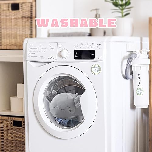 Miniatura 9 de Axolotl - Peluche de animal de peluche suave de 19 pulgadas, bonita almohada de felpa de ajolote kawaii, regalo para niños y niñas, cumpleaños,