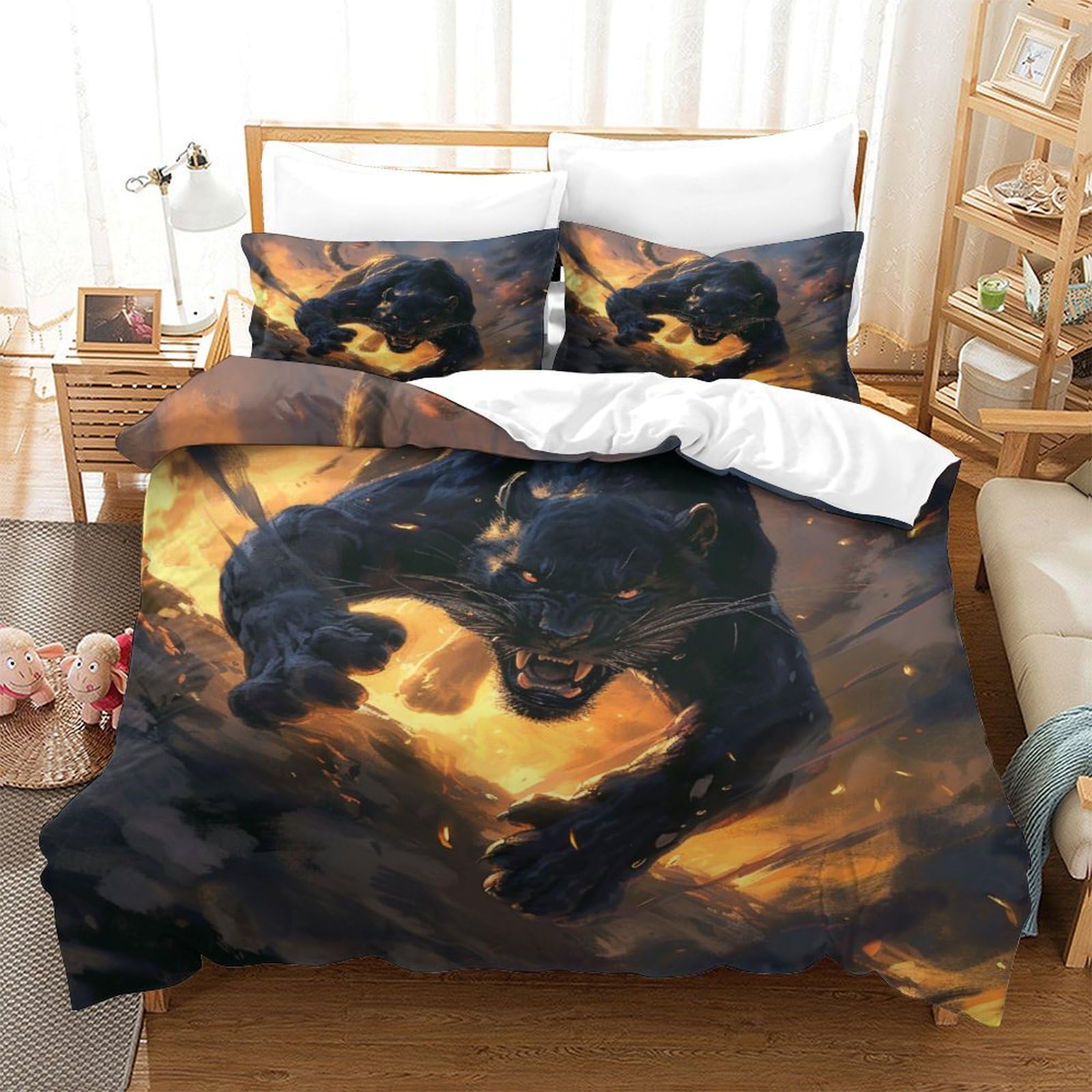 Housse de couette super king size pour grand lit parental cosy