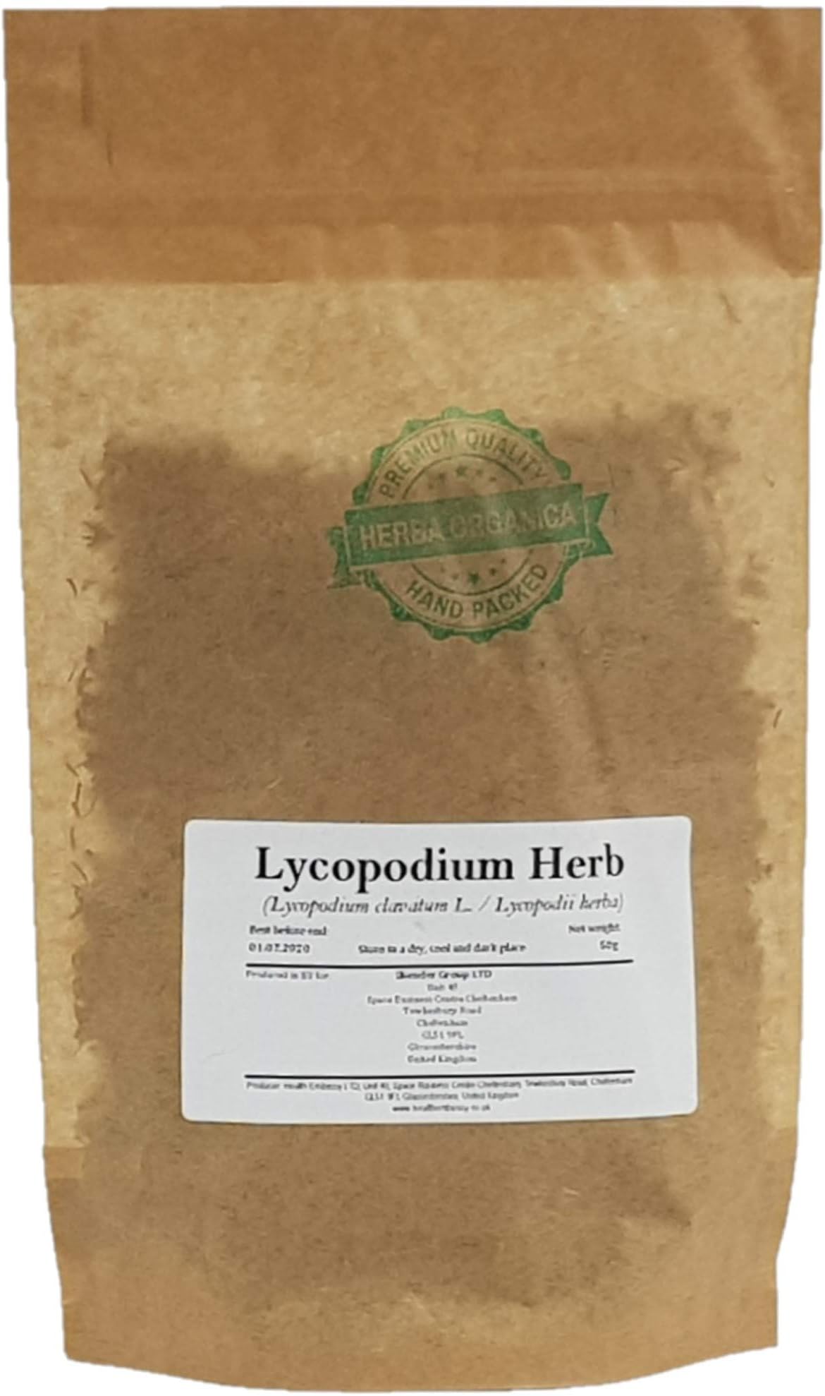 Herba Organica Lycopodium Herb - Lycopodium Clavatum L - Club Moss (50g)