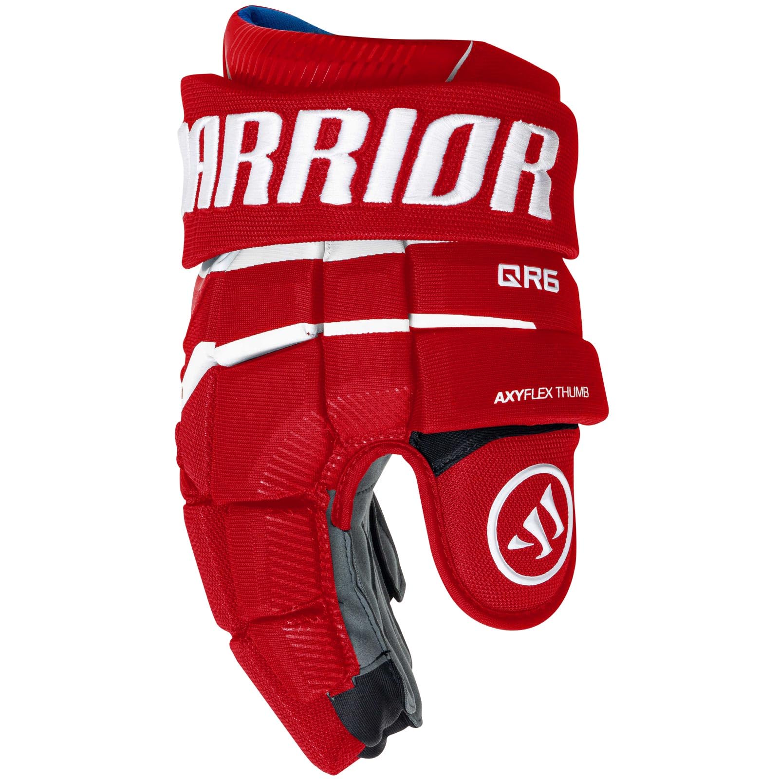 Warrior Covert QR6 Handschuhe Junior, Größe:12 Zoll, Farben:Rot