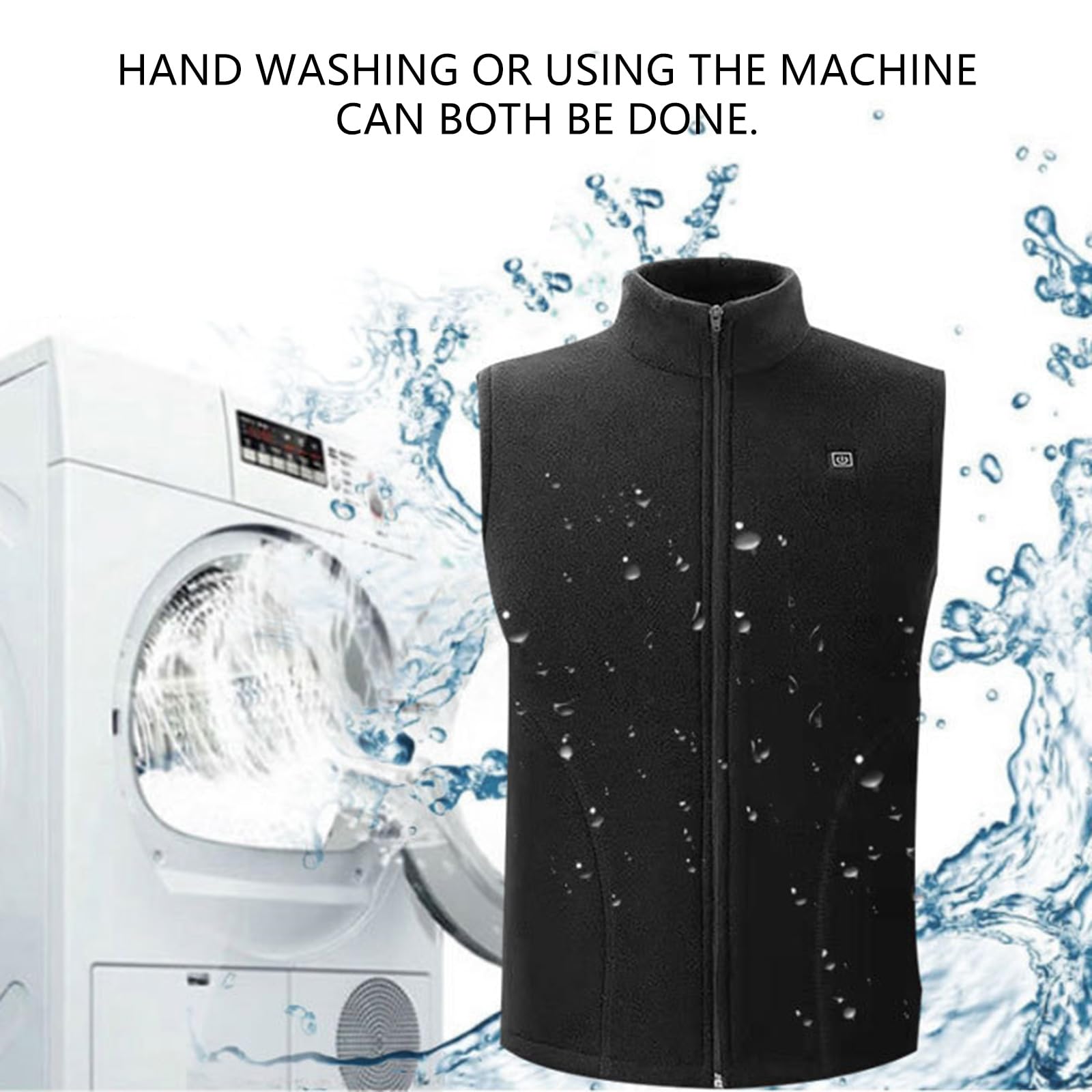 Riscaldamento elettrico Gilet 3 Temp Gear Rapido Calore In Minuti Tessuto Elasticizzato Per Sollievo Vita Uso Esterno Usb Riscaldato