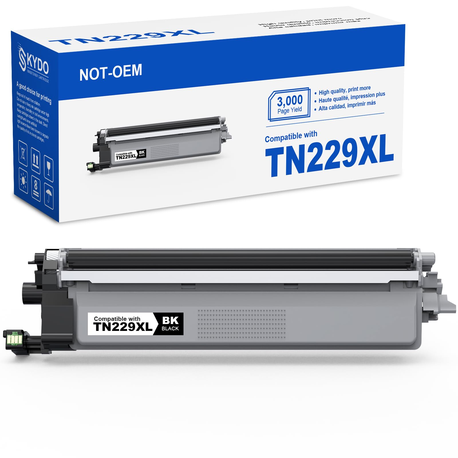 TN229XL Black Toner Cartridge Replacement for Brother TN229XL