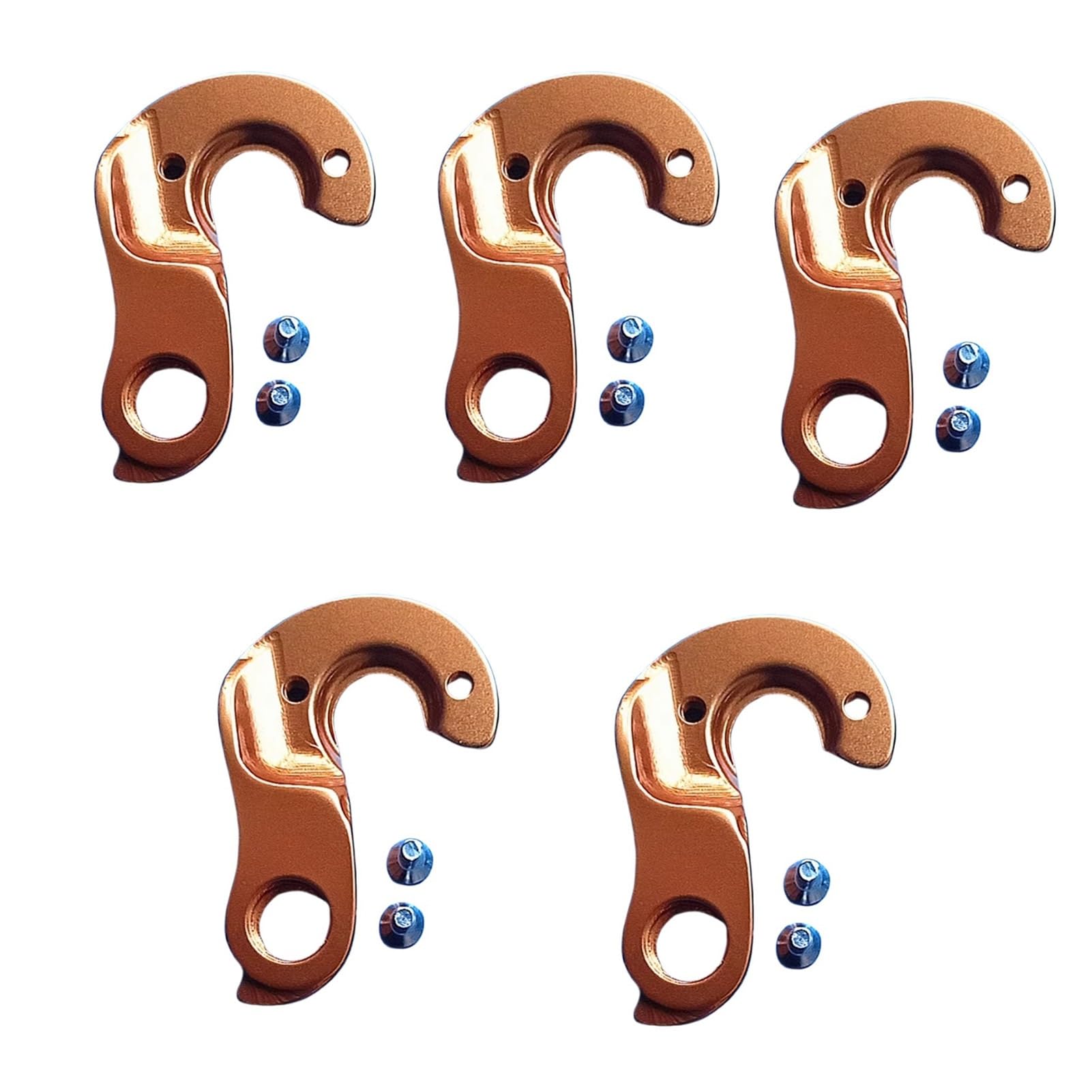 Lot de 5 Pattes de dérailleur arrière CNC avec boulons for vélo de Route Trek Domane Emonda Speed ​​Concept 329397/W315464