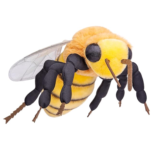Foto 7 de 7 de Lilizzhoumax Abeja Peluche 38cm/16", Lindas Muñecas de Relleno de Roedores, Suave Juguete de Animales Salvajes