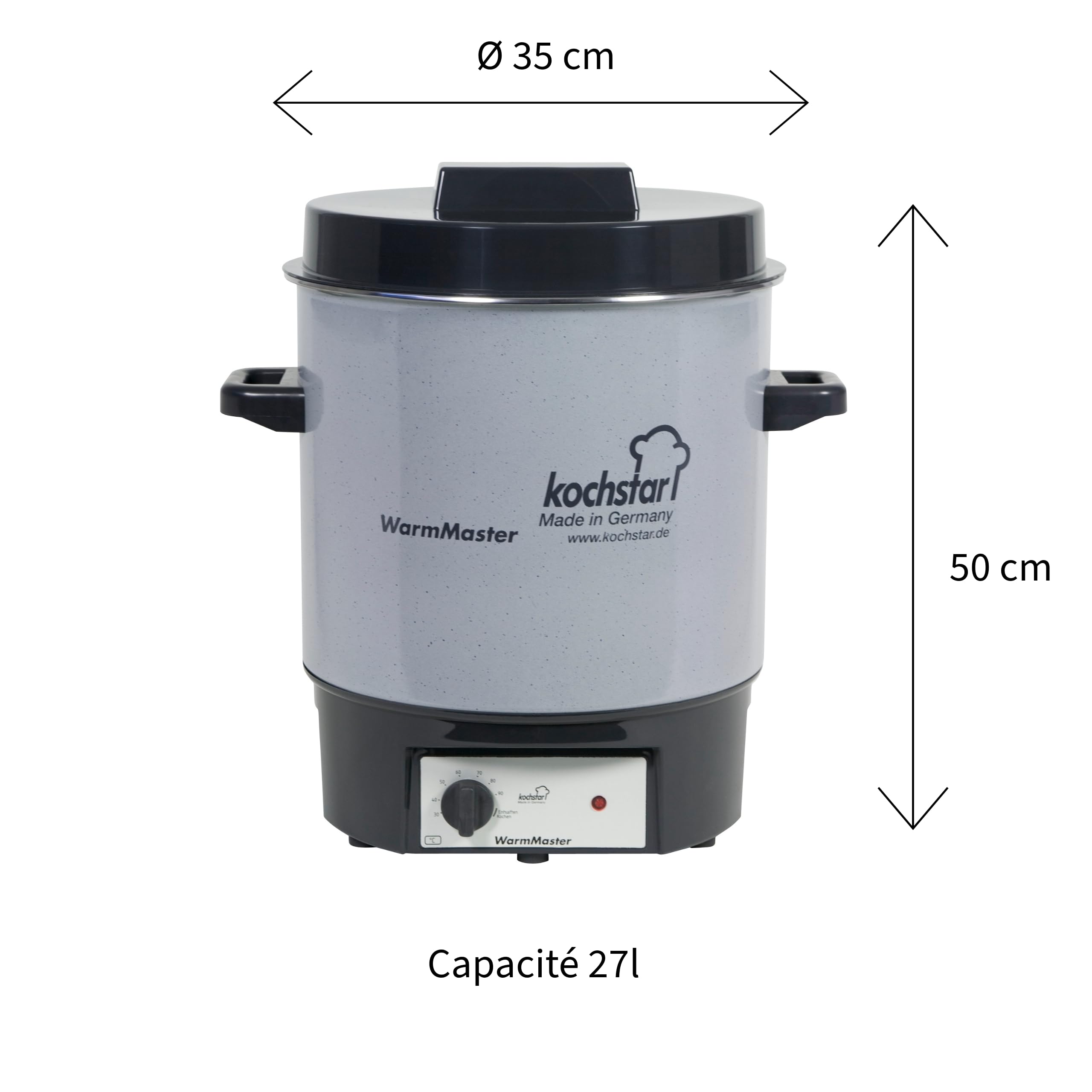Kochstar 2500 - Sterilizzatore Elettrico con termometro e Rete
